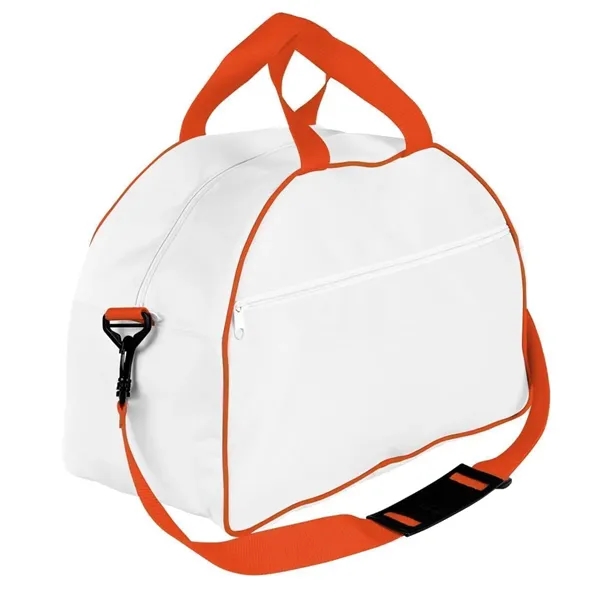 Order Custom Logo Nylon Poly Weekender Duffel Bags-Extensive Color Options-4 Sizes.... from ASI 73775 Unionwear