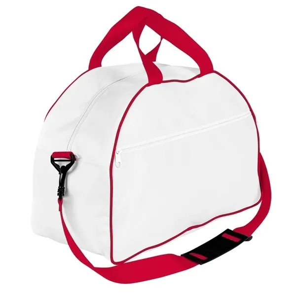 Order Custom Logo Nylon Poly Weekender Duffel Bags-Extensive Color Options-4 Sizes.... from ASI 73775 Unionwear