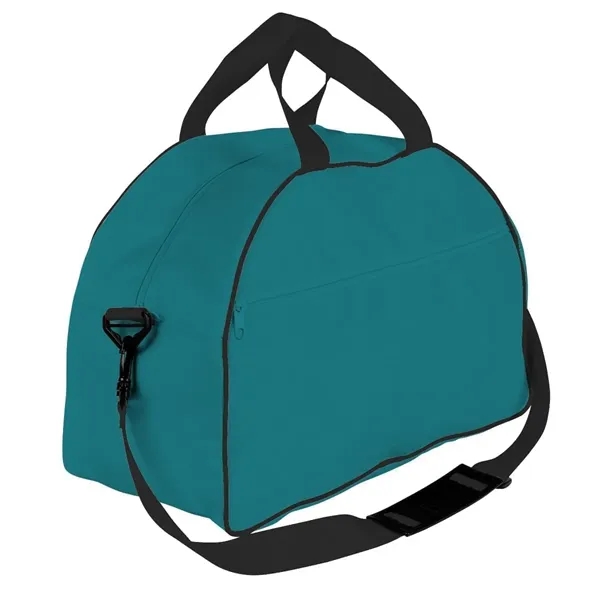 Order Custom Logo Nylon Poly Weekender Duffel Bags-Extensive Color Options-4 Sizes.... from ASI 73775 Unionwear