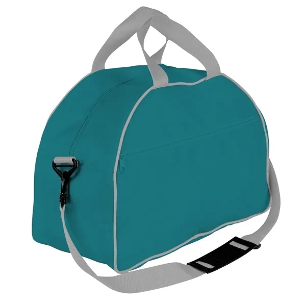 Order Custom Logo Nylon Poly Weekender Duffel Bags-Extensive Color Options-4 Sizes.... from ASI 73775 Unionwear