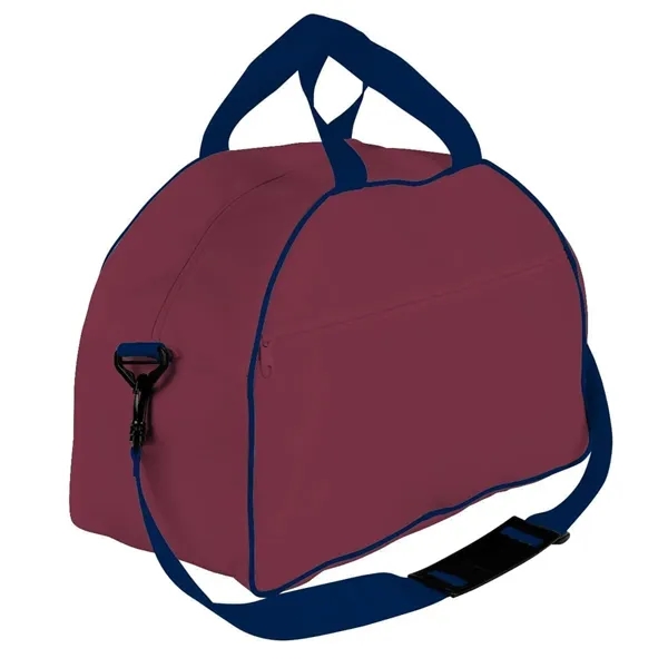 Order Custom Logo Nylon Poly Weekender Duffel Bags-Extensive Color Options-4 Sizes.... from ASI 73775 Unionwear