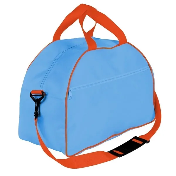 Order Custom Logo Nylon Poly Weekender Duffel Bags-Extensive Color Options-4 Sizes.... from ASI 73775 Unionwear