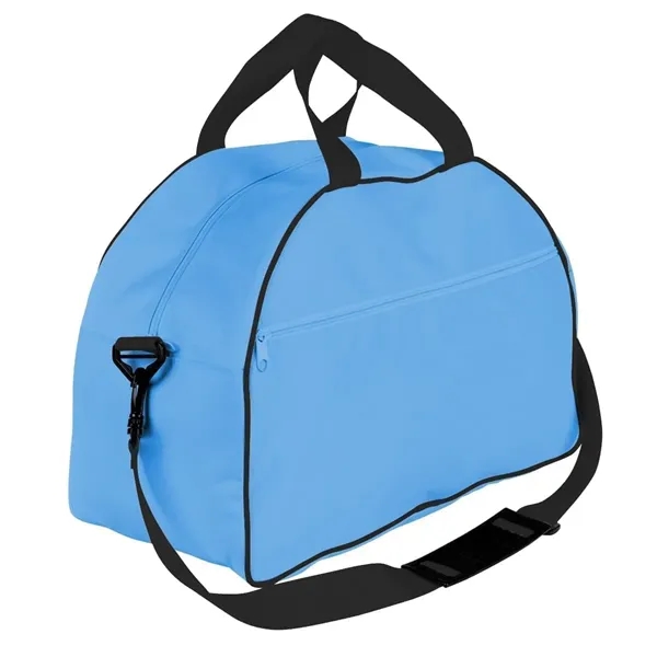 Order Custom Logo Nylon Poly Weekender Duffel Bags-Extensive Color Options-4 Sizes.... from ASI 73775 Unionwear