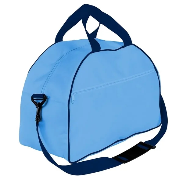 Order Custom Logo Nylon Poly Weekender Duffel Bags-Extensive Color Options-4 Sizes.... from ASI 73775 Unionwear