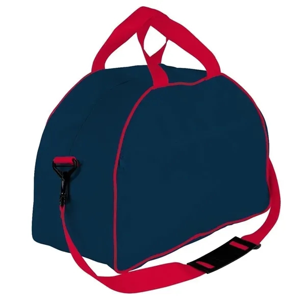 Order Custom Logo Nylon Poly Weekender Duffel Bags-Extensive Color Options-4 Sizes.... from ASI 73775 Unionwear