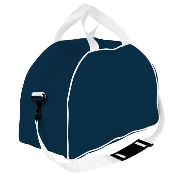 Order Custom Logo Nylon Poly Weekender Duffel Bags-Extensive Color Options-4 Sizes.... from ASI 73775 Unionwear