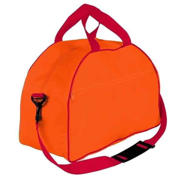 Order Custom Logo Nylon Poly Weekender Duffel Bags-Extensive Color Options-4 Sizes.... from ASI 73775 Unionwear