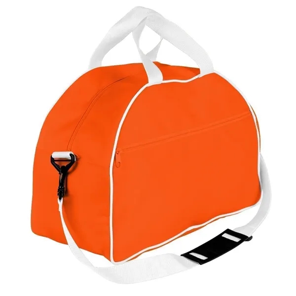 Order Custom Logo Nylon Poly Weekender Duffel Bags-Extensive Color Options-4 Sizes.... from ASI 73775 Unionwear
