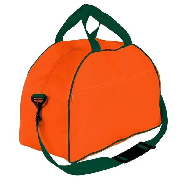 Order Custom Logo Nylon Poly Weekender Duffel Bags-Extensive Color Options-4 Sizes.... from ASI 73775 Unionwear