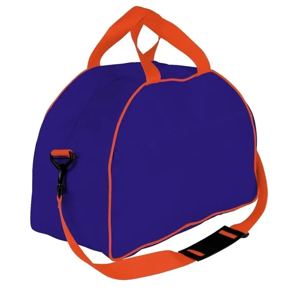 Order Custom Logo Nylon Poly Weekender Duffel Bags-Extensive Color Options-4 Sizes.... from ASI 73775 Unionwear