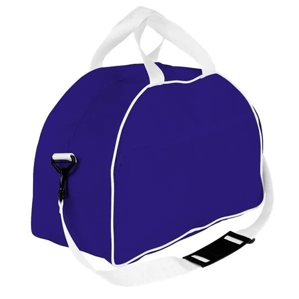 Order Custom Logo Nylon Poly Weekender Duffel Bags-Extensive Color Options-4 Sizes.... from ASI 73775 Unionwear