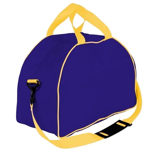Order Custom Logo Nylon Poly Weekender Duffel Bags-Extensive Color Options-4 Sizes.... from ASI 73775 Unionwear