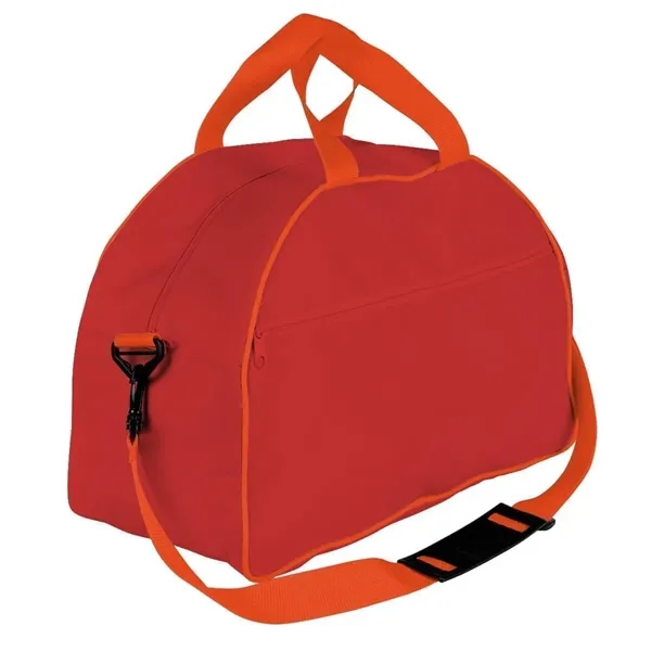 Order Custom Logo Nylon Poly Weekender Duffel Bags-Extensive Color Options-4 Sizes.... from ASI 73775 Unionwear