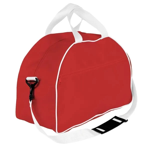 Order Custom Logo Nylon Poly Weekender Duffel Bags-Extensive Color Options-4 Sizes.... from ASI 73775 Unionwear