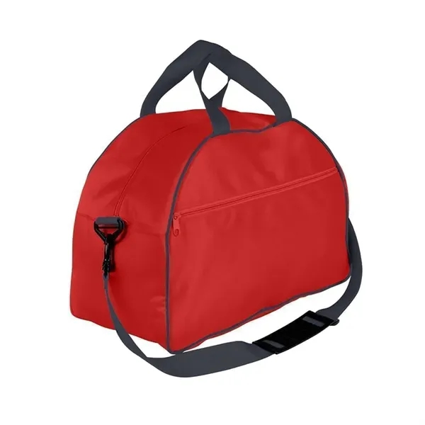 Order Custom Logo Nylon Poly Weekender Duffel Bags-Extensive Color Options-4 Sizes.... from ASI 73775 Unionwear