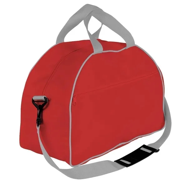 Order Custom Logo Nylon Poly Weekender Duffel Bags-Extensive Color Options-4 Sizes.... from ASI 73775 Unionwear