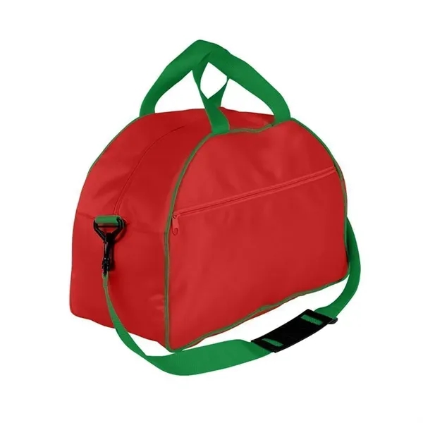 Order Custom Logo Nylon Poly Weekender Duffel Bags-Extensive Color Options-4 Sizes.... from ASI 73775 Unionwear