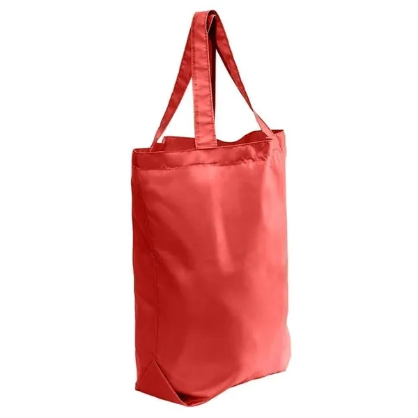 Order Custom Logo 200 D Nylon Self Handle Totes-Extensive Color Options-17... from ASI 73775 Unionwear