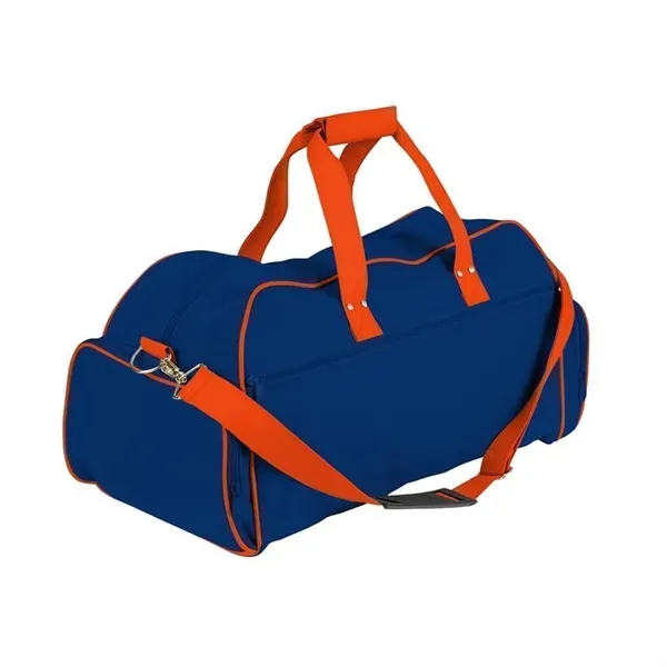 Order Custom Logo Nylon Poly Weekender Duffles-Extensive Color Options-22x12x8. Union Made... from ASI 73775 Unionwear