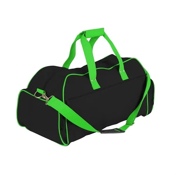 Order Custom Logo Nylon Poly Weekender Duffles-Extensive Color Options-22x12x8. Union Made... from ASI 73775 Unionwear