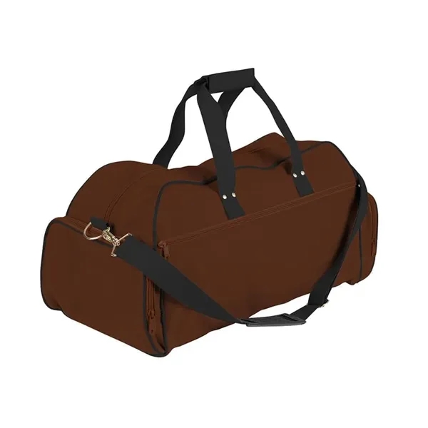 Order Custom Logo Nylon Poly Weekender Duffles-Extensive Color Options-22x12x8. Union Made... from ASI 73775 Unionwear