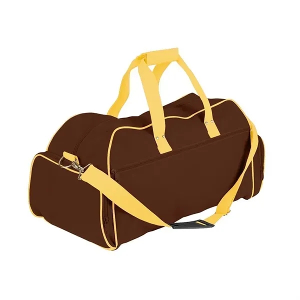 Order Custom Logo Nylon Poly Weekender Duffles-Extensive Color Options-22x12x8. Union Made... from ASI 73775 Unionwear