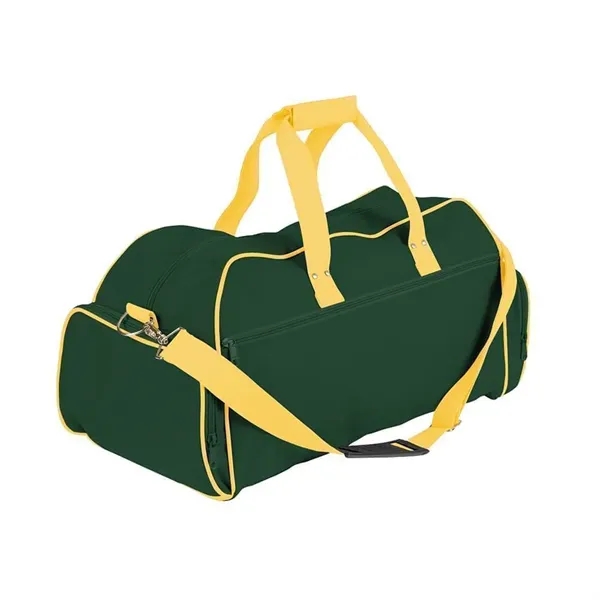 Order Custom Logo Nylon Poly Weekender Duffles-Extensive Color Options-22x12x8. Union Made... from ASI 73775 Unionwear