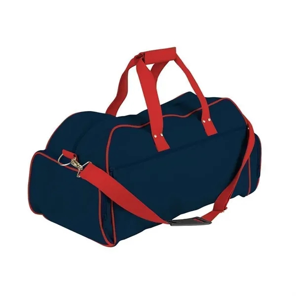 Order Custom Logo Nylon Poly Weekender Duffles-Extensive Color Options-22x12x8. Union Made... from ASI 73775 Unionwear