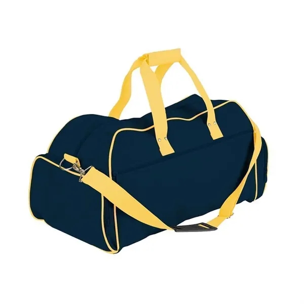 Order Custom Logo Nylon Poly Weekender Duffles-Extensive Color Options-22x12x8. Union Made... from ASI 73775 Unionwear
