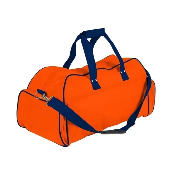 Order Custom Logo Nylon Poly Weekender Duffles-Extensive Color Options-22x12x8. Union Made... from ASI 73775 Unionwear