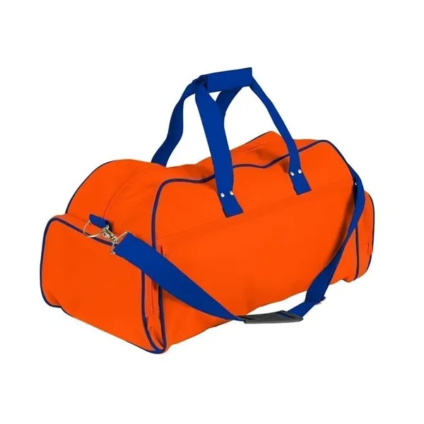 Order Custom Logo Nylon Poly Weekender Duffles-Extensive Color Options-22x12x8. Union Made... from ASI 73775 Unionwear