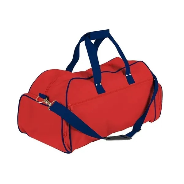Order Custom Logo Nylon Poly Weekender Duffles-Extensive Color Options-22x12x8. Union Made... from ASI 73775 Unionwear