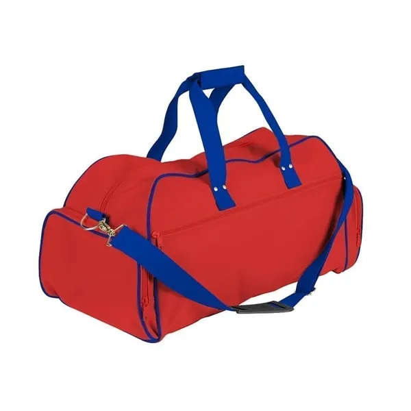 Order Custom Logo Nylon Poly Weekender Duffles-Extensive Color Options-22x12x8. Union Made... from ASI 73775 Unionwear