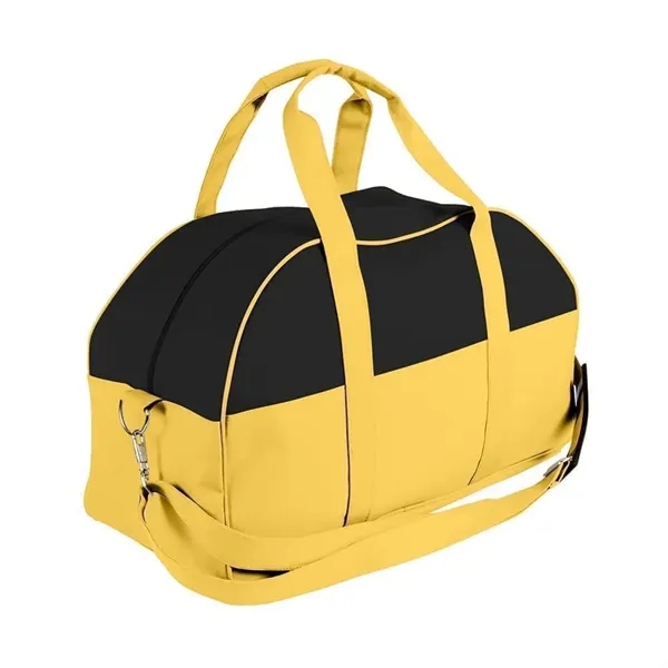 Order Custom Logo Nylon Poly Overnight Duffel Bags-Extensive Color Options-22x12x8. Union... from ASI 73775 Unionwear