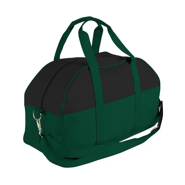 Order Custom Logo Nylon Poly Overnight Duffel Bags-Extensive Color Options-22x12x8. Union... from ASI 73775 Unionwear