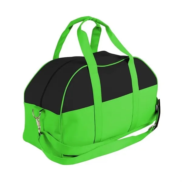 Order Custom Logo Nylon Poly Overnight Duffel Bags-Extensive Color Options-22x12x8. Union... from ASI 73775 Unionwear