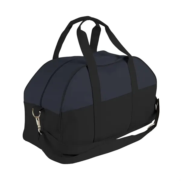 Order Custom Logo Nylon Poly Overnight Duffel Bags-Extensive Color Options-22x12x8. Union... from ASI 73775 Unionwear