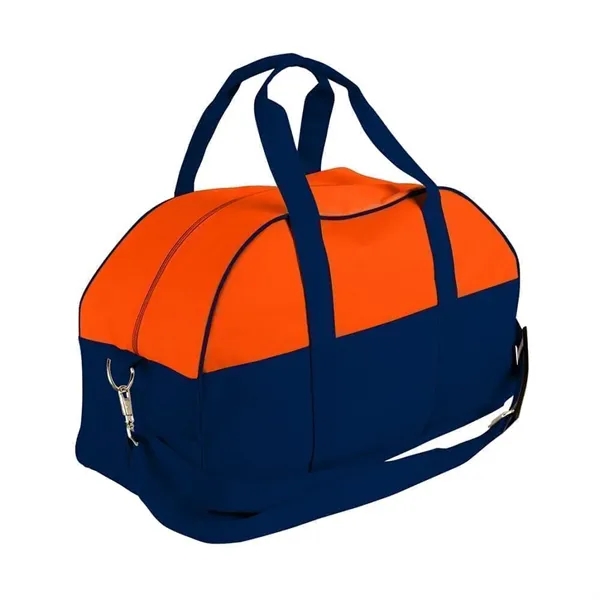 Order Custom Logo Nylon Poly Overnight Duffel Bags-Extensive Color Options-22x12x8. Union... from ASI 73775 Unionwear