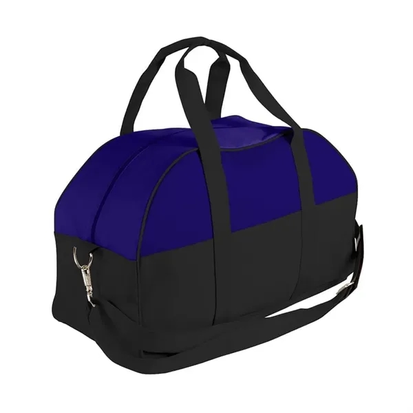 Order Custom Logo Nylon Poly Overnight Duffel Bags-Extensive Color Options-22x12x8. Union... from ASI 73775 Unionwear