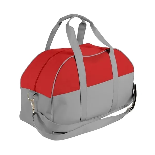 Order Custom Logo Nylon Poly Overnight Duffel Bags-Extensive Color Options-22x12x8. Union... from ASI 73775 Unionwear