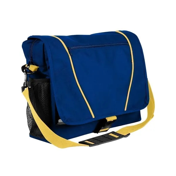 Order Custom Logo Nylon Poly Shoulder Bike Bags-Extensive Color Options-16x12x4. Union... from ASI 73775 Unionwear