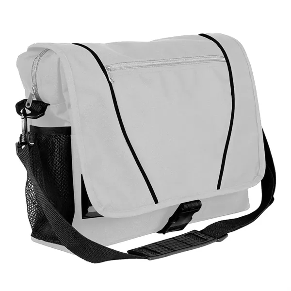 Order Custom Logo Nylon Poly Shoulder Bike Bags-Extensive Color Options-16x12x4. Union... from ASI 73775 Unionwear