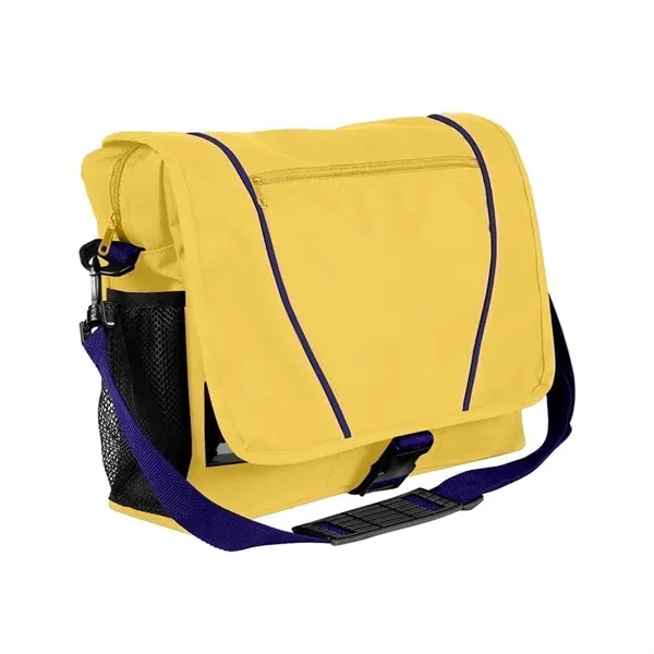 Order Custom Logo Nylon Poly Shoulder Bike Bags-Extensive Color Options-16x12x4. Union... from ASI 73775 Unionwear