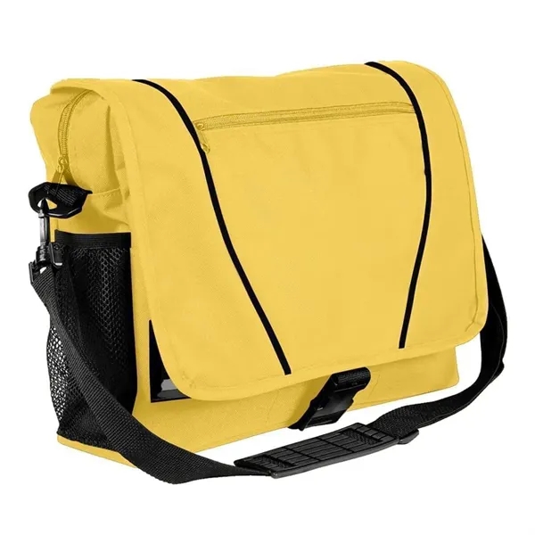 Order Custom Logo Nylon Poly Shoulder Bike Bags-Extensive Color Options-16x12x4. Union... from ASI 73775 Unionwear