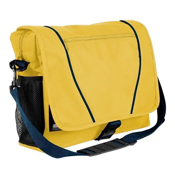 Order Custom Logo Nylon Poly Shoulder Bike Bags-Extensive Color Options-16x12x4. Union... from ASI 73775 Unionwear