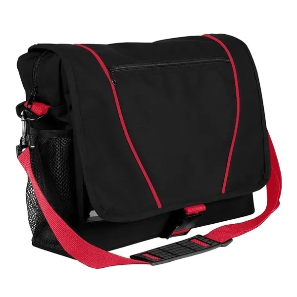 Order Custom Logo Nylon Poly Shoulder Bike Bags-Extensive Color Options-16x12x4. Union... from ASI 73775 Unionwear