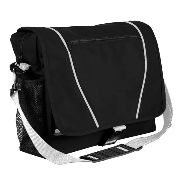 Order Custom Logo Nylon Poly Shoulder Bike Bags-Extensive Color Options-16x12x4. Union... from ASI 73775 Unionwear