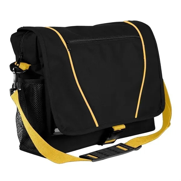 Order Custom Logo Nylon Poly Shoulder Bike Bags-Extensive Color Options-16x12x4. Union... from ASI 73775 Unionwear