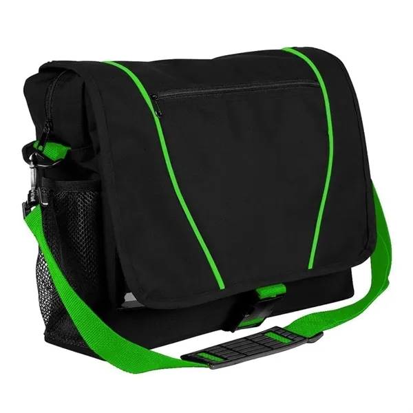 Order Custom Logo Nylon Poly Shoulder Bike Bags-Extensive Color Options-16x12x4. Union... from ASI 73775 Unionwear