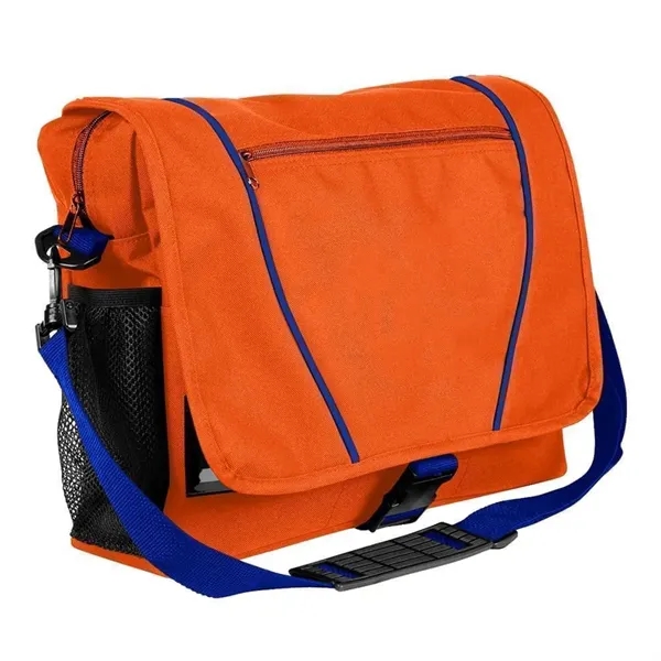 Order Custom Logo Nylon Poly Shoulder Bike Bags-Extensive Color Options-16x12x4. Union... from ASI 73775 Unionwear